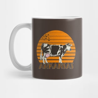 Arkansas Cow Mug